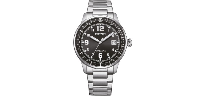 Amazon: Montre automatique Citizen NJ0190-51E - 10ATM, 40mm à 147,94€ (au lieu de 164,62€)