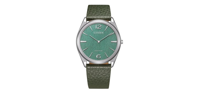 Amazon: Montre Citizen Eco Drive Suratto AR3120-32X - Boitier ultra slim 4,7mm, verre saphir, 38mm à 207,84€