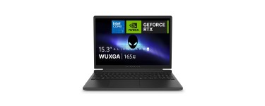 Amazon: PC Portable 15,3" Alienware 15 - Intel Core 7 240H, NVIDIA RTX 5060 à 1099€ (au lieu de 1449€)