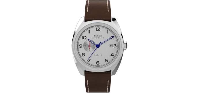 Amazon: Montre Automatique Timex Marlin Multi Dial - bracelet en Cuir à 103,78€ (au lieu de 178,30€)