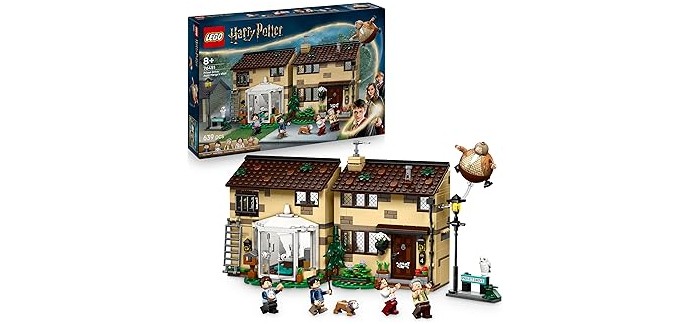 Amazon: LEGO® Harry Potter Privet Drive  La Visite De Tante Marge (76451) à 59,99€ (au lieu de 89,99€)