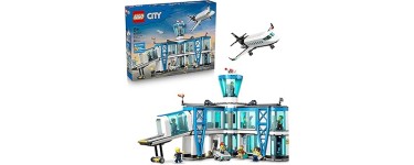 Amazon: LEGO® City L’Aéroport et l’Avion (60502) à 62,87€ (au lieu de 99,99€)