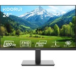 Amazon: Ecran PC 24" Koorui E2412F - FHD, 100 Hz, VESA à 69,99€ (au lieu de 107,55€)