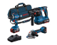 Amazon: Kit Bosch Professional 18V - Perceuse GSB 18V-45, perforateur GBH 18V-22, meuleuse GWS 18V-8, 3 batt