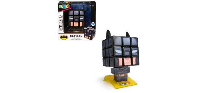 Amazon: Casse-Tête Rubik's Cubers - Batman 3x3 à 6,62€ (au lieu de 11,21€)