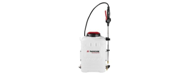 LIDL: PARKSIDE PERFORMANCE Pulvérisateur à dos sans fil 20V - 16L, 2 batteries 4Ah, chargeur double à 144,