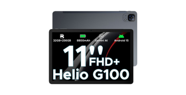 JoyBuy: DOOGEE Tab E3 - Tablette Android 15, 11" FHD+ 90Hz, 32+256Go, Helio G100, 8800mAh à 129,99€