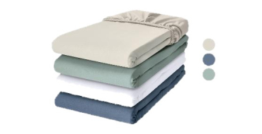 LIDL: LIVARNO Drap-housse en satin de coton 140-160 x 200 cm à 7,99€ (au lieu de 9,99€)