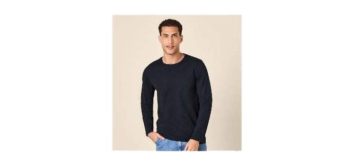 LIDL: ESMARA MEN Lot de 2 t-shirts manches longues homme à 7,99€ (au lieu de 11,99€)