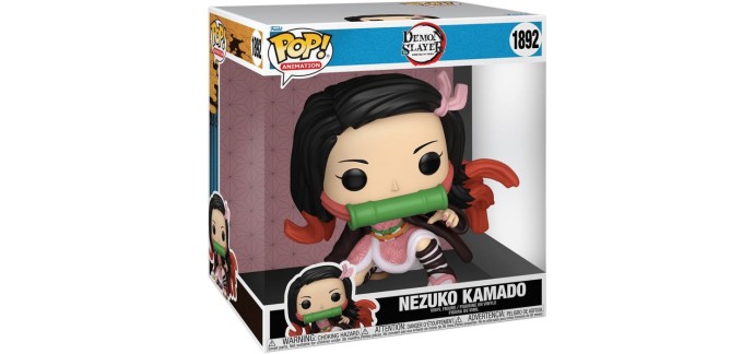 Amazon: Funko Pop Jumbo Demon Slayer Nezuko Kamado (Figurine) à 36,95€ (au lieu de 38,00€)