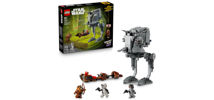Amazon: LEGO® Star Wars™ 75424 Smart Play At-st Attack On Endor à 36,99€ (au lieu de 49,99€)