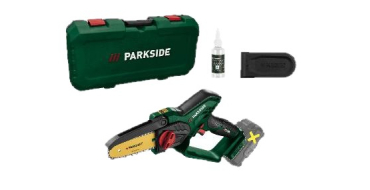 LIDL: PARKSIDE Mini-tronçonneuse à bois sans fil 20V - Édition 30 ans à 29,99€ (au lieu de 39,99€)