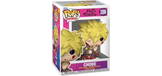 Amazon: Funko Pop Hells Paradise Chobe (Figurine) à 13,56€ (au lieu de 16,00€)