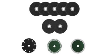 LIDL: PARKSIDE Disques Ø 76 mm - Compatibles meuleuse 12V, alésage 10 mm à 1,49€ (au lieu de 2,99€)