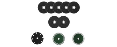 LIDL: PARKSIDE Disques Ø 76 mm - Compatibles meuleuse 12V, alésage 10 mm à 1,49€ (au lieu de 2,99€)