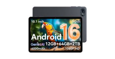 JoyBuy: TABWEE T80 Tablette Android 16 - 10,5 pouces, 12 Go RAM, 64 Go, 6000 mAh à 75,99€