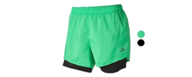 LIDL: CRIVIT Short technique 2 en 1 homme à 5,99€ (au lieu de 9,99€)