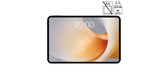 JoyBuy: TECLAST T65 Plus Tablette 13,4" 120 Hz - 20 Go RAM, 256 Go, 4G LTE - écran à 164,99€