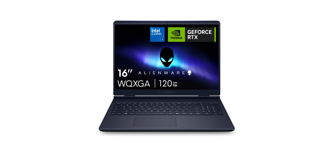Amazon: PC Portable 16" Alienware 16 Aurora AC16250 - WQXGA, Intel Core 7 240H, RTX 5060 à 1199€