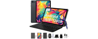 JoyBuy: Tablette TABWEE T80 - 10 pouces, 6 Go+128 Go, Android 15, 6000 mAh à 95,99€ (au lieu de 159,99€)