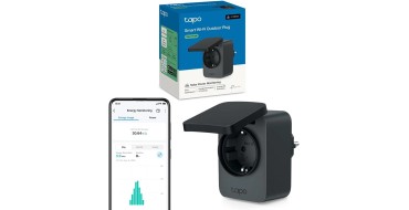 Amazon: Prise Connectée Extérieure Tapo P410M - Wi-Fi, Alexa, Matter HomeKit, 16A, IP54 à 19,99€