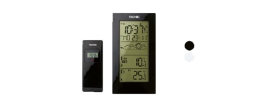 LIDL: Station météo TRONIC - capteur extérieur, température/humidité à 9,99€ (au lieu de 11,99€)
