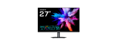 Amazon: Moniteur Gaming 27" Gigabyte GO27Q24 - OLED 2K QHD, 240Hz à 299€ (au lieu de 385€)