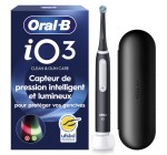 Amazon: Brosse à dents électrique Oral-B iO 3 - 1 brossette de rechange, noire à 47,99€ (au lieu de 79€)