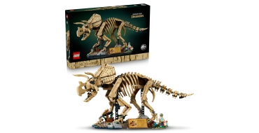 Amazon: LEGO® Jurassic World Les Fossiles de Dinosaure  Le Tricératops (77985) à 71,99€