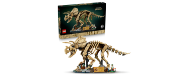 Amazon: LEGO® Jurassic World Les Fossiles de Dinosaure  Le Tricératops (77985) à 71,99€