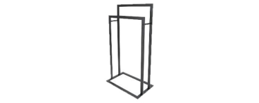 LIDL: LIVARNO Porte-serviettes en métal - 2 hauteurs, acier à 7,99€ (au lieu de 9,99€)