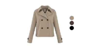 LIDL: ESMARA Trench court femme - Déperlant, polyester recyclé à 14,99€ (au lieu de 17,99€)