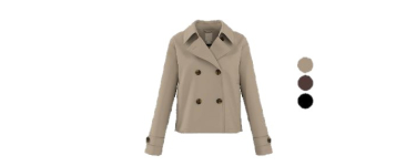 LIDL: ESMARA Trench court femme - Déperlant, polyester recyclé à 14,99€ (au lieu de 17,99€)
