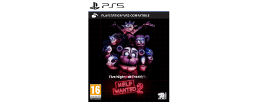 Amazon: F.N.A.F. Help Wanted 2 (PS5 Dématérialisé) à 19,99€ (au lieu de 39,99€)