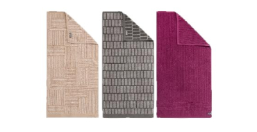 LIDL: LOOKS BY WOLFGANG JOOP Serviette de toilette 50x100 cm - 100% coton 500 g/m² à 4,99€