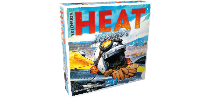 Amazon: Extension Heat Legends - Jeu de société à 7,99€ (au lieu de 14,47€)