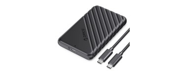 Amazon: Boitier ORICO Disque Dur ou SSD 2.5" 6Gbps USB C 3.1 à 9,11€ (au lieu de 11,99€)