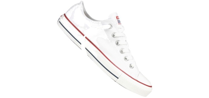 Kickz: Converse Chuck Taylor AS Low Blanc à 41,95€ (au lieu de 69,95€)