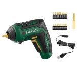 LIDL: Tournevis électrique sans fil PARKSIDE 4V Édition 30 ans + 15 embouts à 9,99€