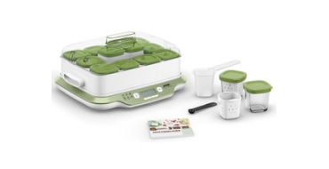 Conforama: Yaourtière SEB YG661310 - 12 pots, 6 programmes à 129,99€ (au lieu de 169,99€)