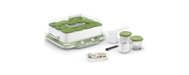 Conforama: Yaourtière SEB YG661310 - 12 pots, 6 programmes à 129,99€ (au lieu de 169,99€)