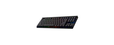 Amazon: Clavier Gaming sans Fil Logitech G G515 Lightspeed TKL - Tactile, Mécanique (Noir) à 67,99€