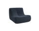 Sweeek: Chauffeuse velours 1 place bleu foncé - 91x105x72 cm à 239,99€ (au lieu de 299,99€)