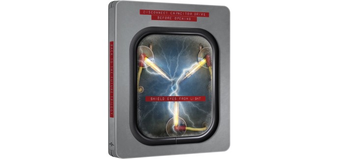 Amazon: Retour vers le Futur L'Intégrale Édition Limitée Steelbook 4K UHD à 42,03€