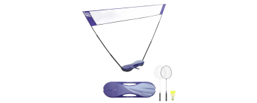 Decathlon: Kit Filet de Badminton Fun Set 3 mètres - Bleu Roi ou jaune pop à 31,99€ (au lieu de 39,99€)