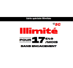 NRJ Mobile: Forfait illimité - Appels, SMS/MMS, internet illimités, 42 Go depuis l'Europe et DOM, sans engagemen