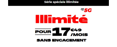 NRJ Mobile: Forfait illimité - Appels, SMS/MMS, internet illimités, 42 Go depuis l'Europe et DOM, sans engagemen