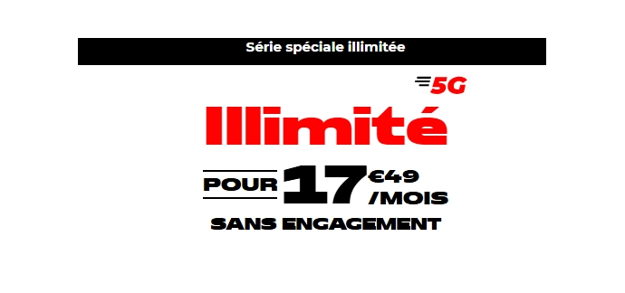 NRJ Mobile: Forfait illimité - Appels, SMS/MMS, internet illimités, 42 Go depuis l'Europe et DOM, sans engagemen