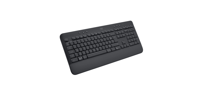 Amazon: Clavier sans fil ergonomique Logitech Signature K650 - Bluetooth, repose-poignets, AZERTY à 13,38€
