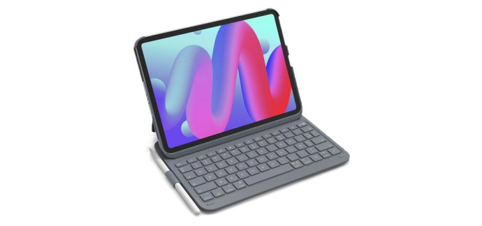 JoyBuy: Inateck Étui Clavier iPad 10e/11e gén. - Ultraléger, Porte-Stylet, AZERTY à 26,99€